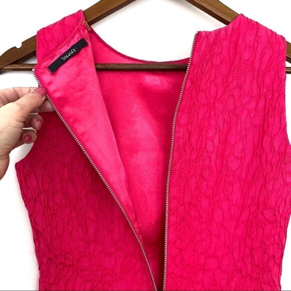 Tahari fitted sleeveless dress, mini length - Picture 5 of 12